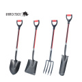 Professional Durable Garden Tools  Fiberglass Handle Carbon Steel Head Outdoor Yard Garden Digging Planting Spade Shovel